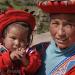 Quechualady&child@SacsaywamanIncaRuinsnearCusco,Peru